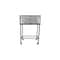 Hello Honey® 34" Metal Bucket & Planter on Stand with Casters